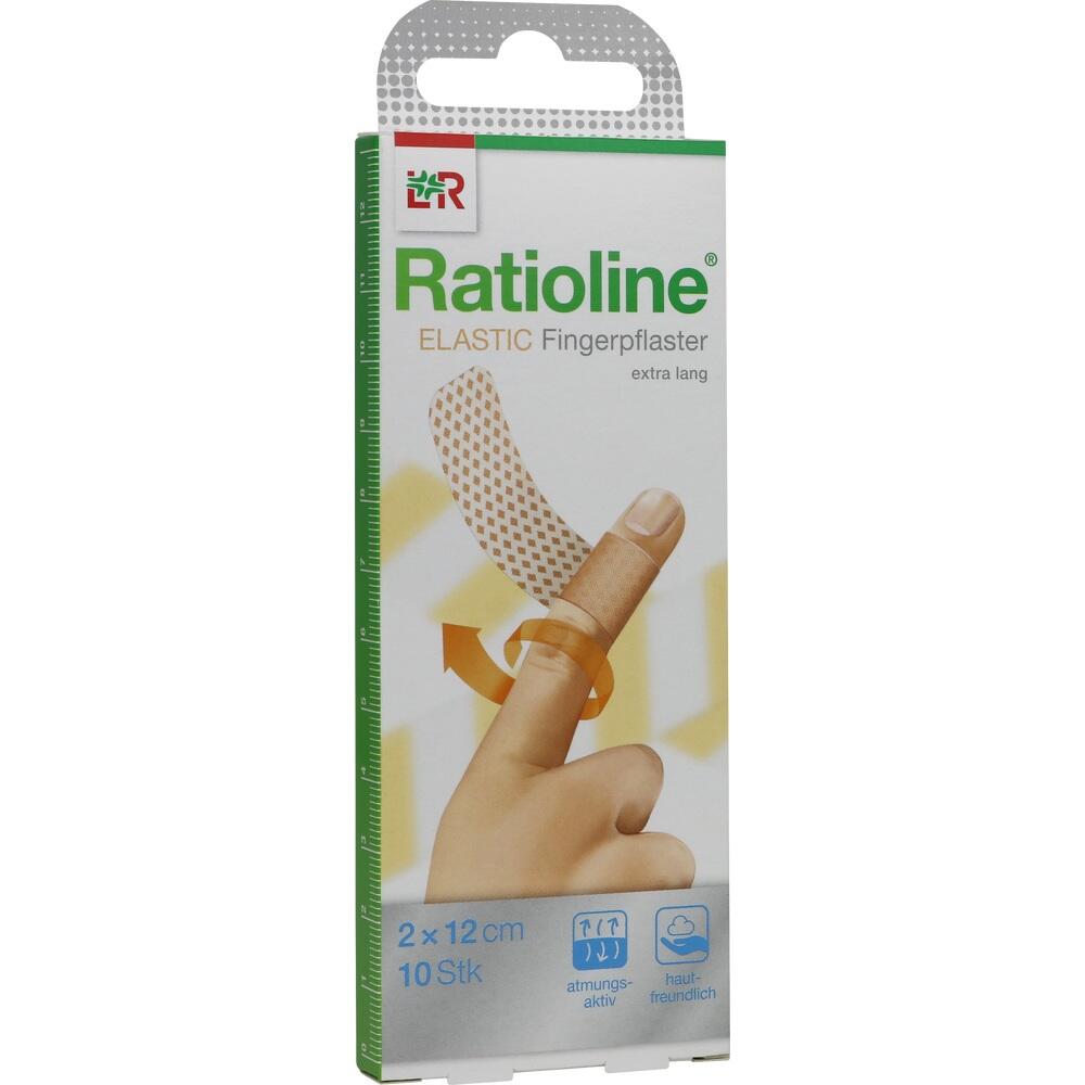 RATIOLINE elastic Fingerverband 2x12 cm, 10 Stück, PZN 1805349